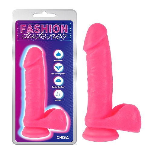 7.6'' Dual Density Cock Dildo Pink