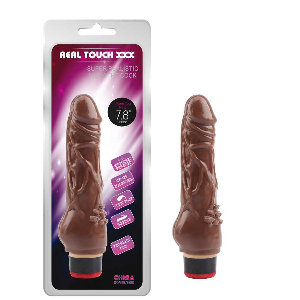 7.8”Vibe Cock-Brown