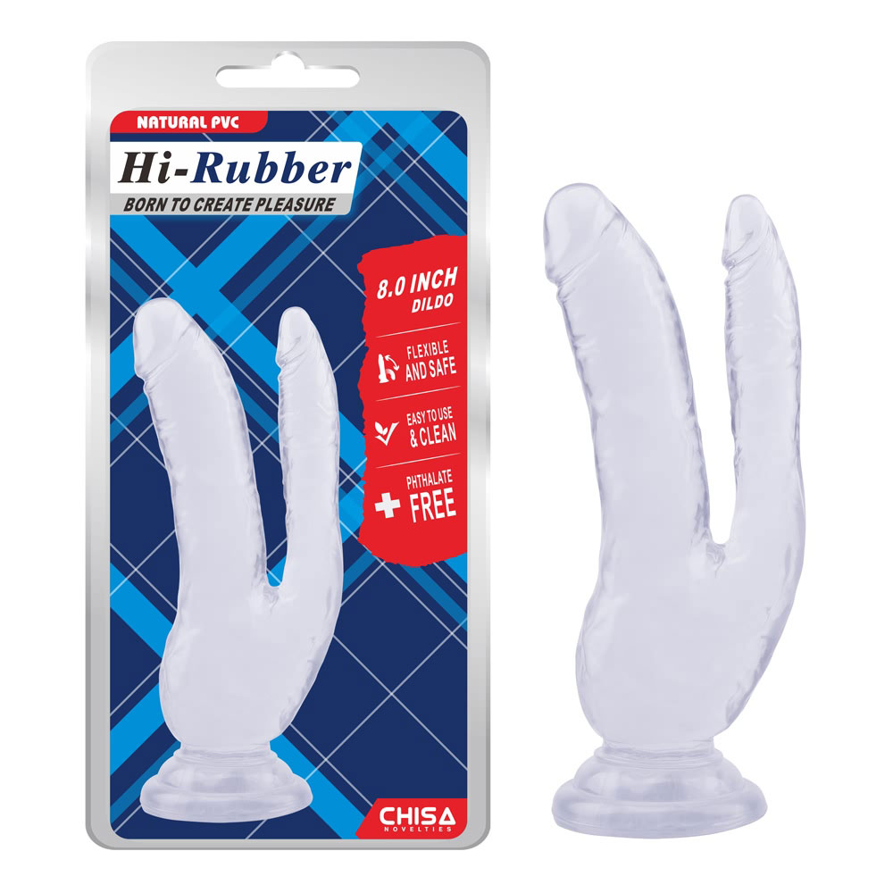 8.0 Inch Dildo-Clear