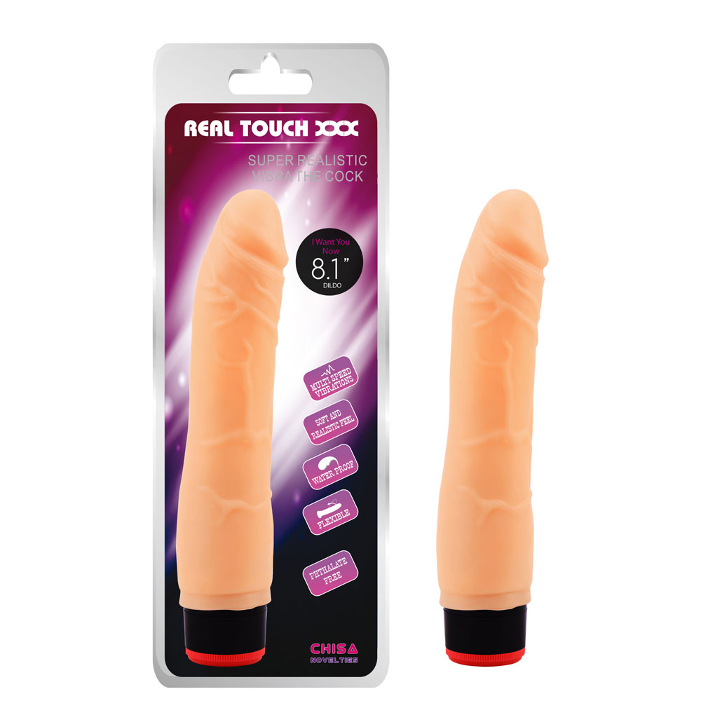 8.1”Vibe Cock-Flesh