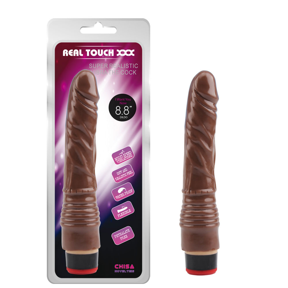 8.8”Vibe Cock-Brown