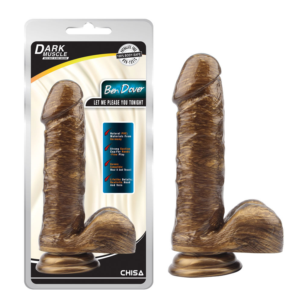 Realistic dildos Ben Dover-Gold