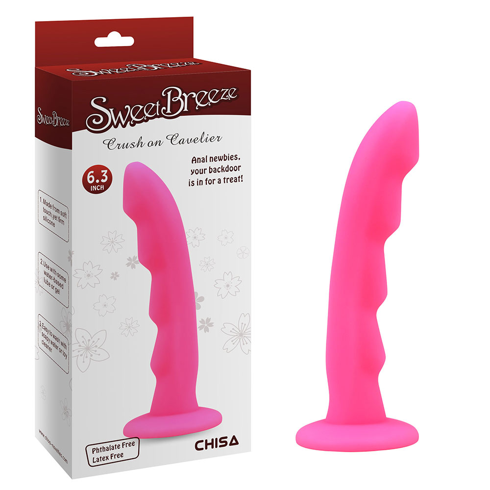 Crush On Cavelier-Pink Siliconel Soft Dildos