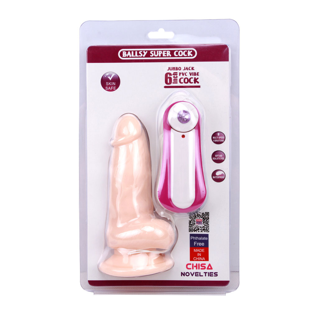 JUMBO JACK 6 Vibrating Dildo