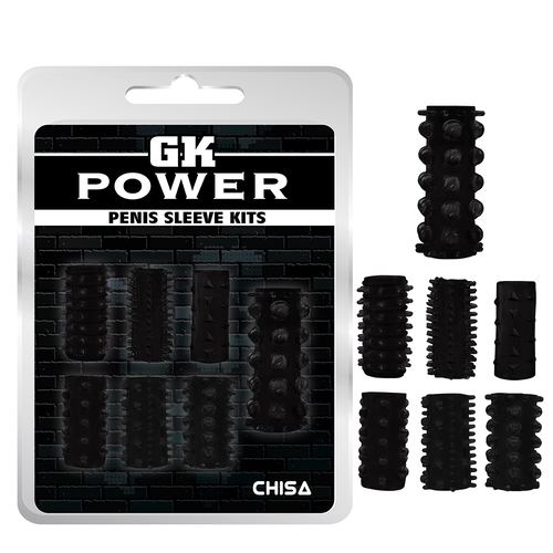 Penis Sleeve Kits-Black