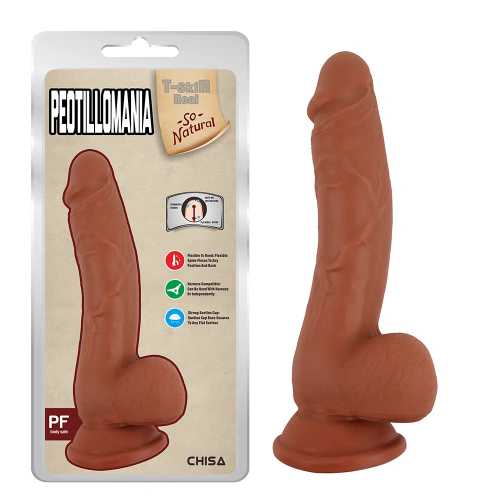 Peotillomania-Latin Soft TPE Dual Density Dildo