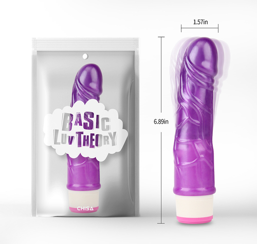 Realistic dildos Stud Rod-Purple