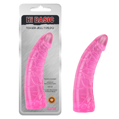 Realistic dildos Teaser Jelly Dildo-Pink