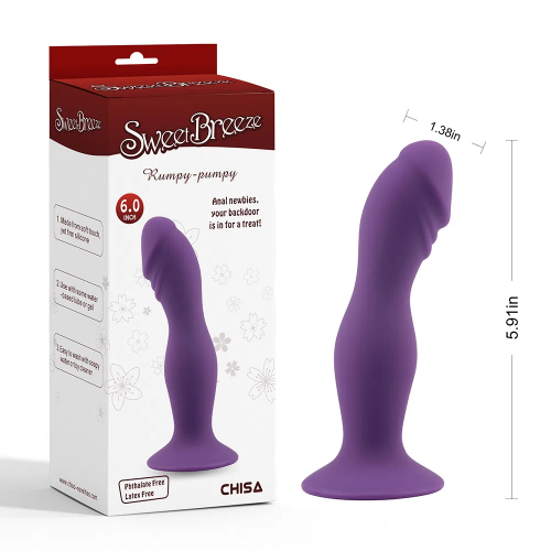 Rumpy-Pumpy-Purple Siliconel Soft Curves Dildos